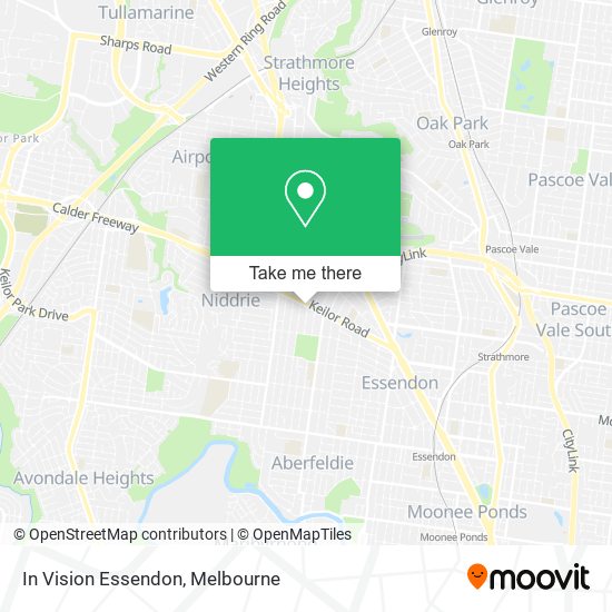 In Vision Essendon map