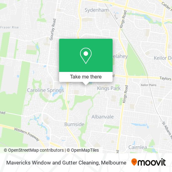 Mapa Mavericks Window and Gutter Cleaning