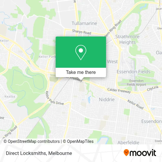 Mapa Direct Locksmiths