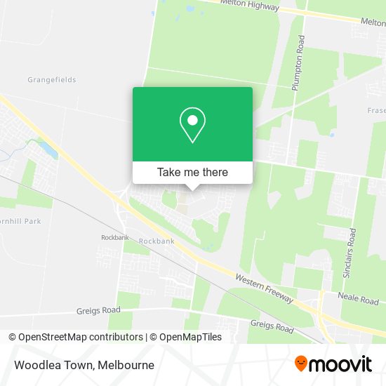 Woodlea Town map