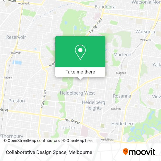 Collaborative Design Space map