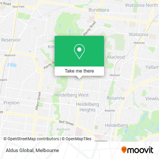 Aldus Global map