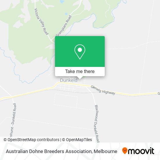Australian Dohne Breeders Association map