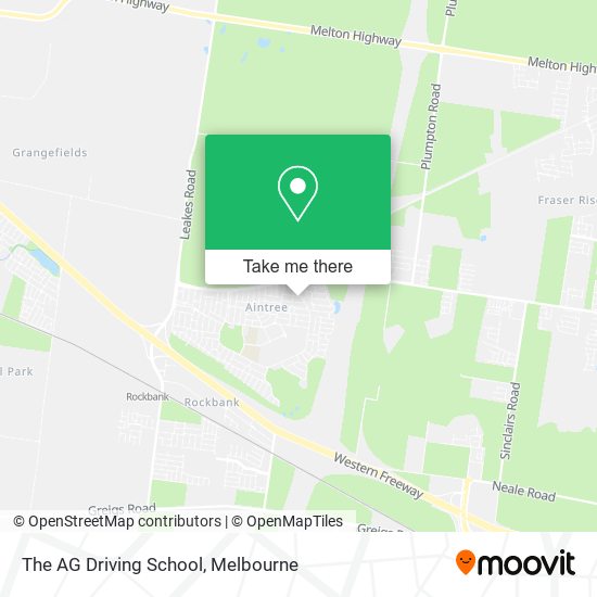 The AG Driving School map