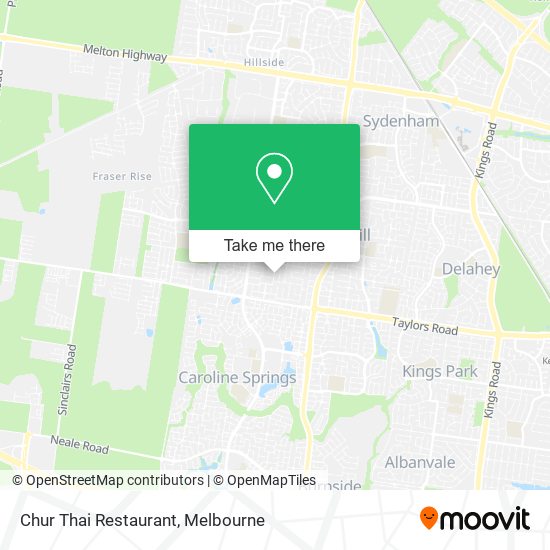 Chur Thai Restaurant map