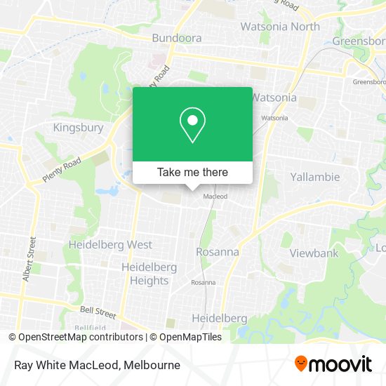 Ray White MacLeod map