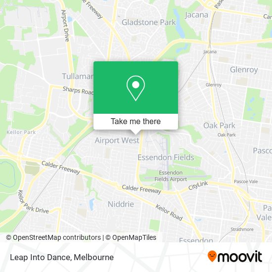 Leap Into Dance map
