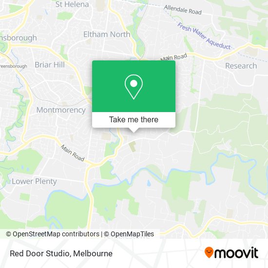 Red Door Studio map
