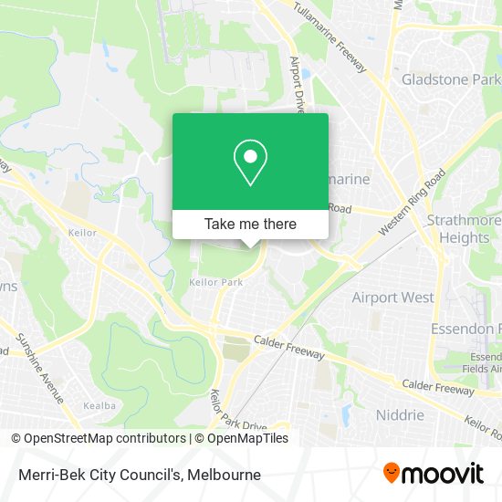 Merri-Bek City Council's map