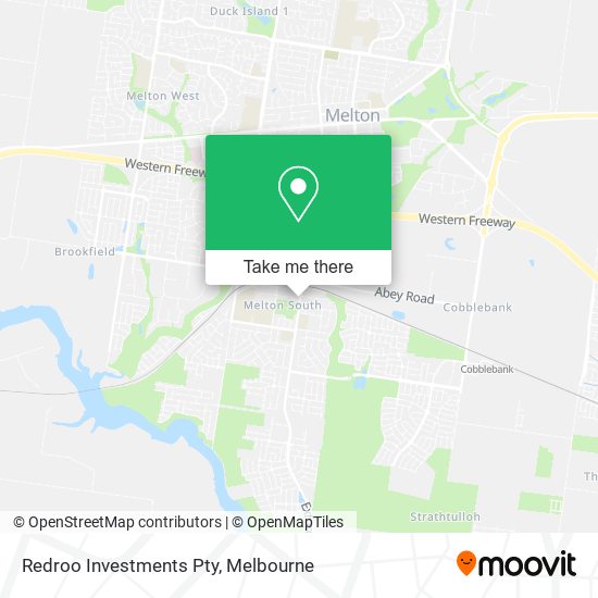 Redroo Investments Pty map