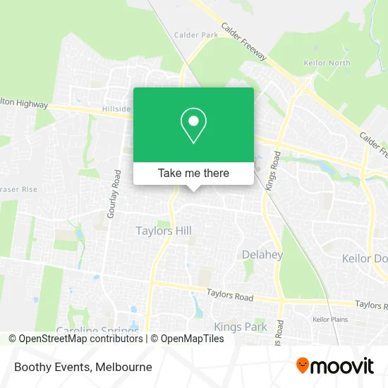 Mapa Boothy Events