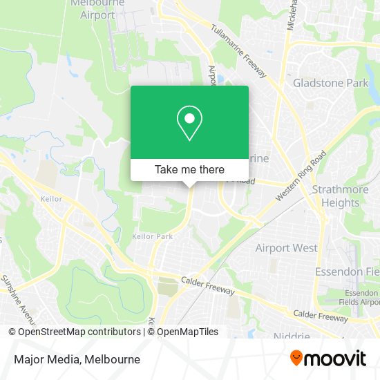 Major Media map
