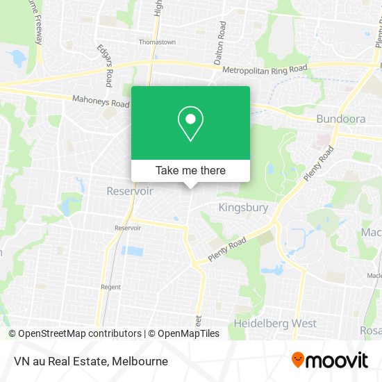 VN au Real Estate map