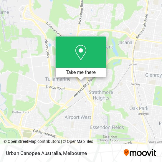 Urban Canopee Australia map