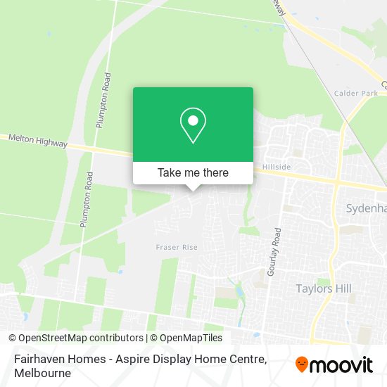 Fairhaven Homes - Aspire Display Home Centre map