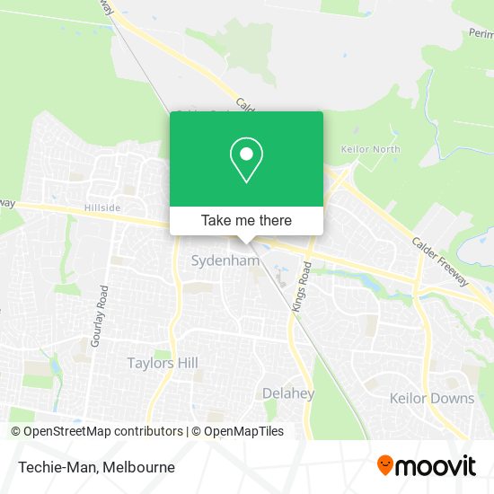Techie-Man map