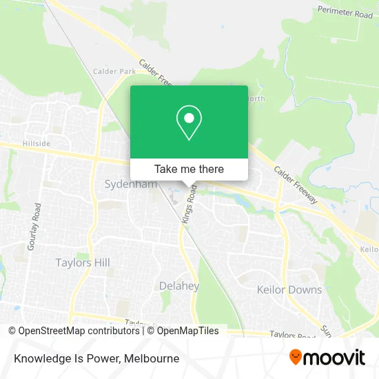 Knowledge Is Power map