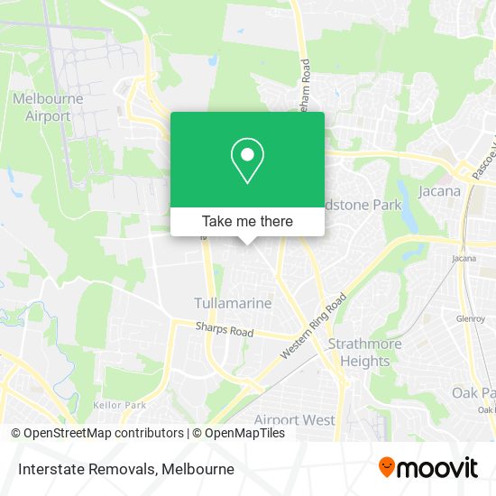 Interstate Removals map