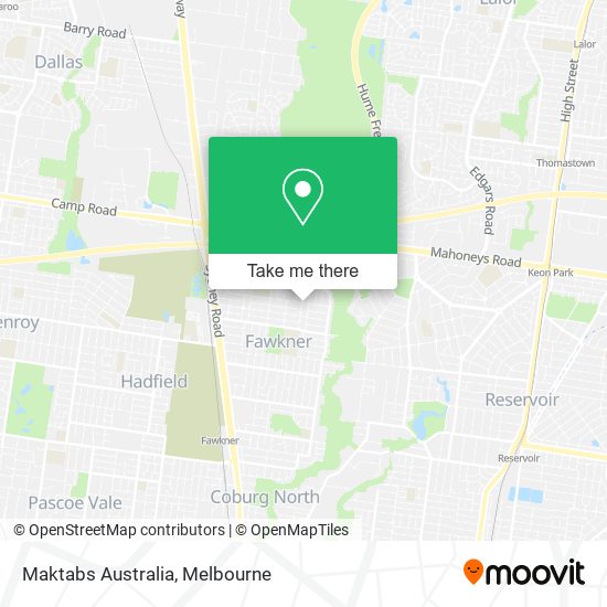 Maktabs Australia map