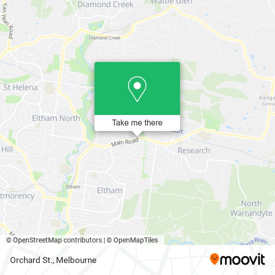 Orchard St. map