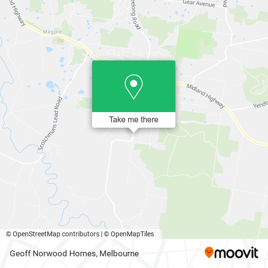 Geoff Norwood Homes map