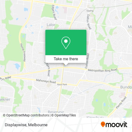 Displaywise map