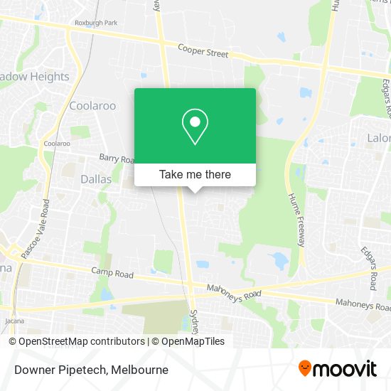 Downer Pipetech map