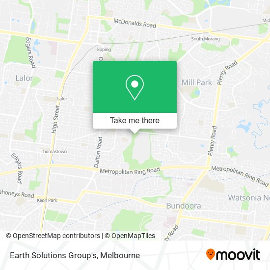 Earth Solutions Group's map