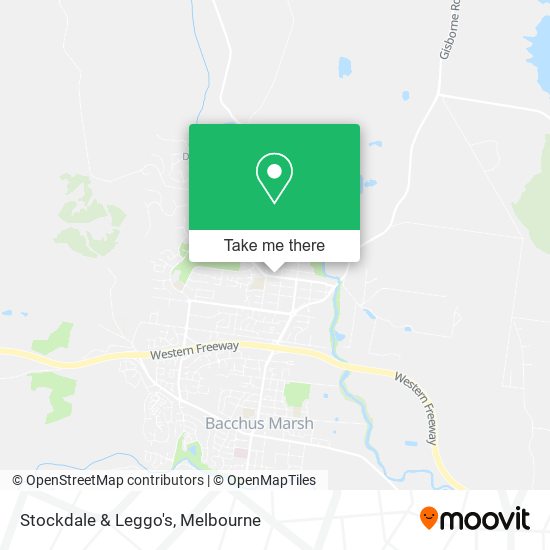 Stockdale & Leggo's map