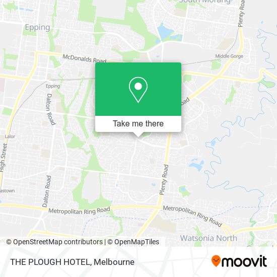 THE PLOUGH HOTEL map