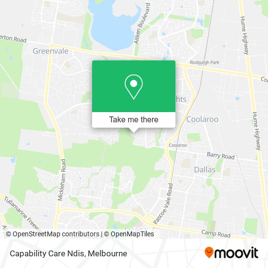 Capability Care Ndis map