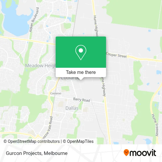 Mapa Gurcon Projects