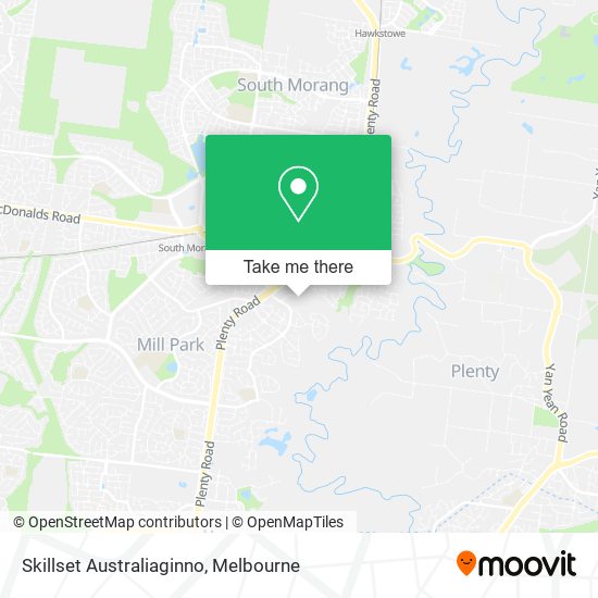 Skillset Australiaginno map