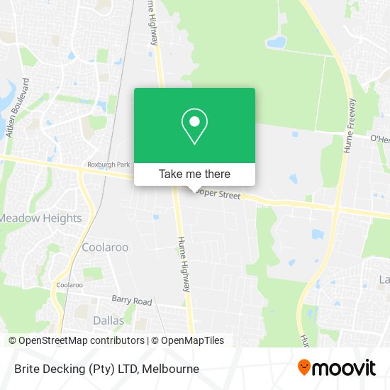 Brite Decking (Pty) LTD map