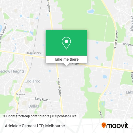 Adelaide Cement LTD map