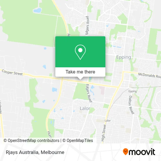 Rjays Australia map