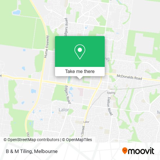 B & M Tiling map