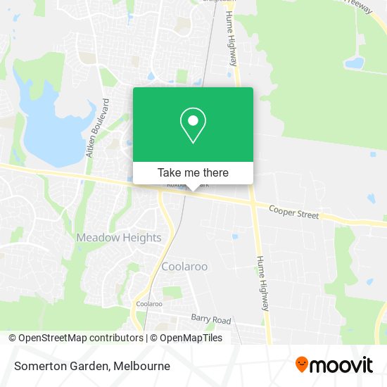 Somerton Garden map