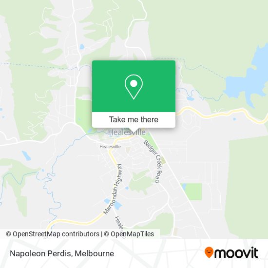 Napoleon Perdis map