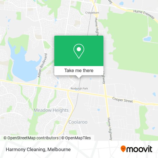 Harmony Cleaning map