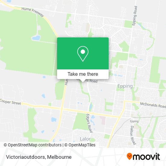 Victoriaoutdoors map
