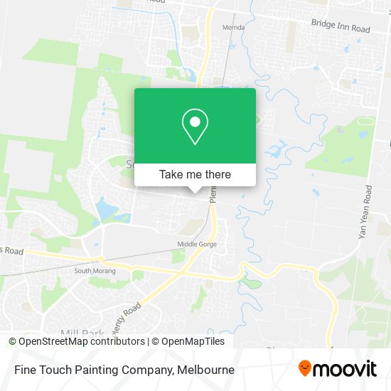 Fine Touch Painting Company map