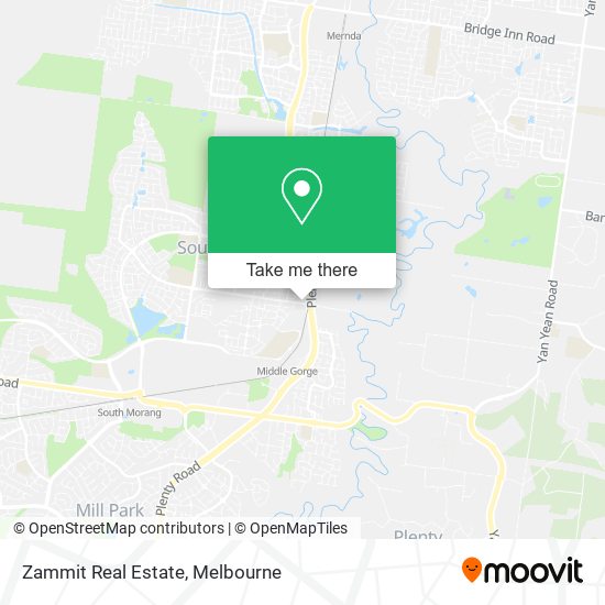 Zammit Real Estate map