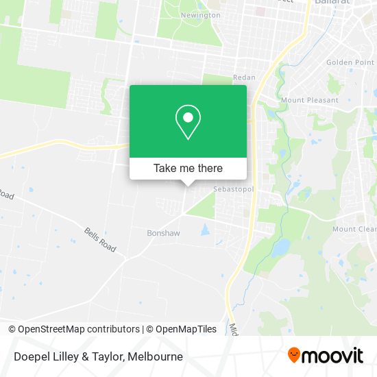 Doepel Lilley & Taylor map