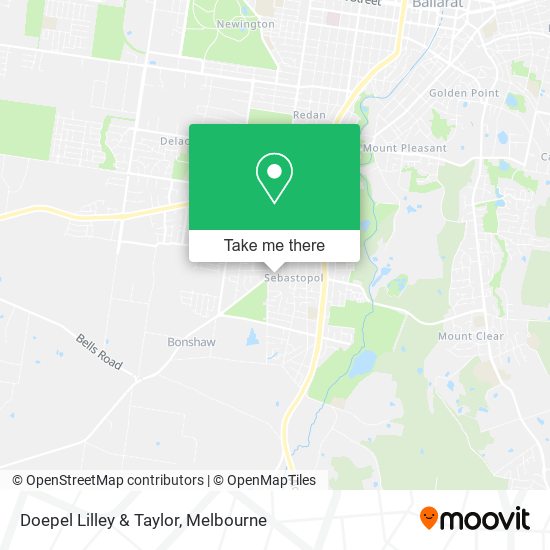 Doepel Lilley & Taylor map