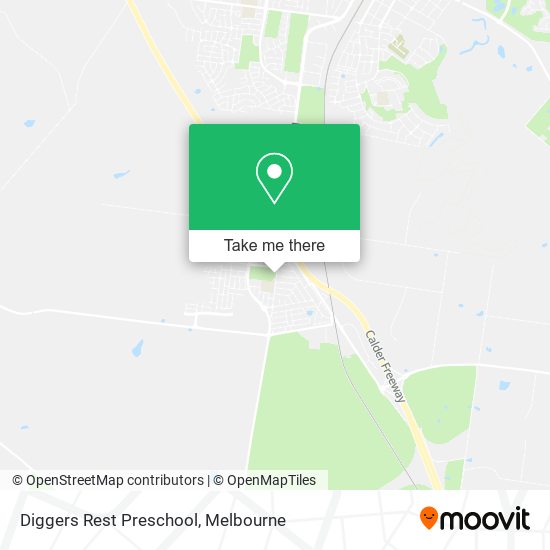 Diggers Rest Preschool map