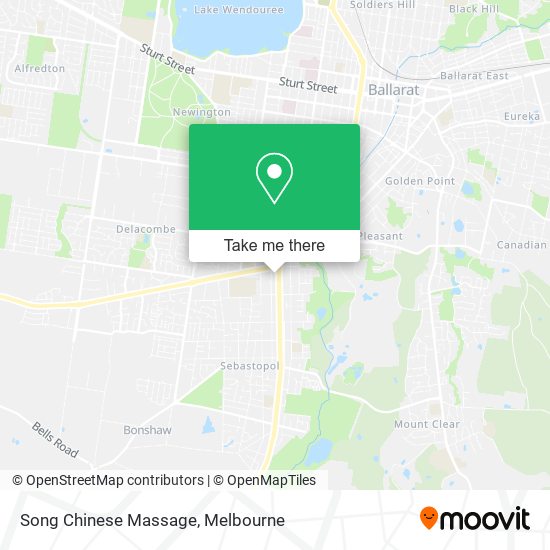 Song Chinese Massage map