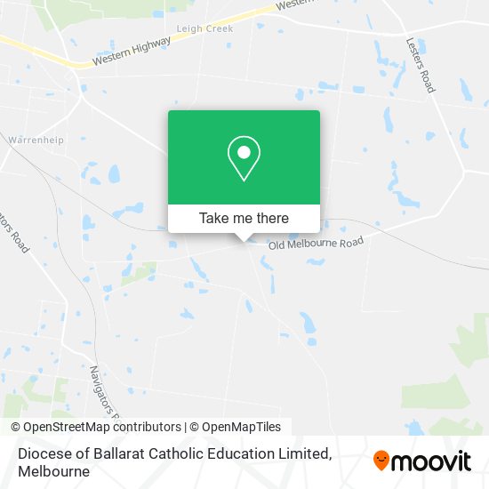 Diocese of Ballarat Catholic Education Limited map