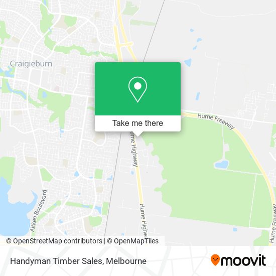 Mapa Handyman Timber Sales