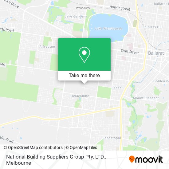 National Building Suppliers Group Pty. LTD. map